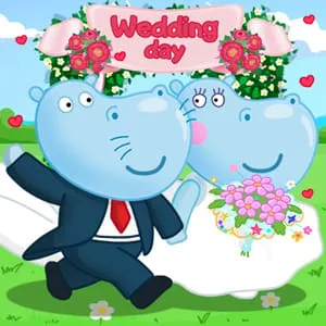 Hippo Wedding Party